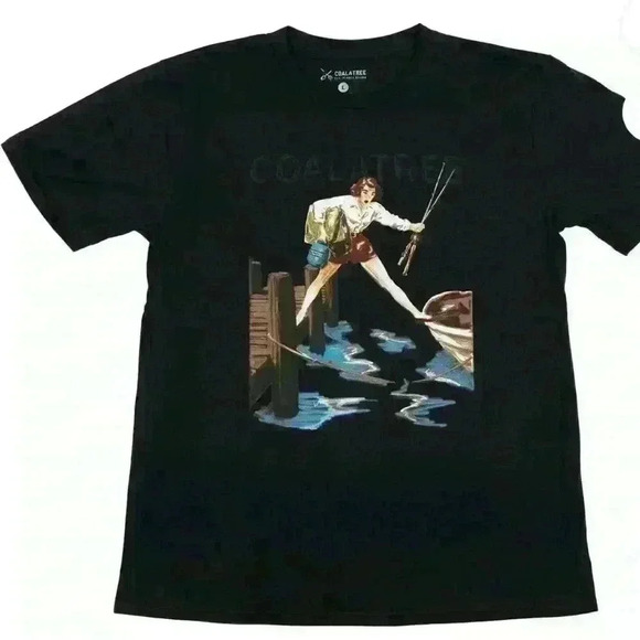 Coalatree “Who Friendly” Graphic T-Shirt Men’s L | Eco-Friendly | Sold Out - Picture 1 of 7